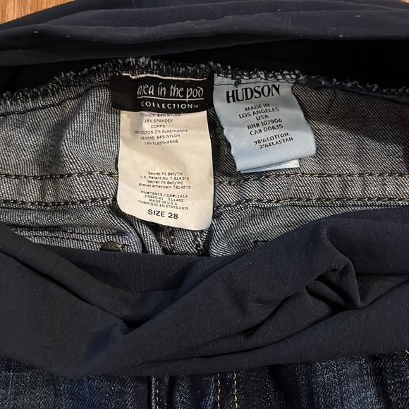 Hudson “a pea in the pod” maternity jeans - Picture 4 of 7